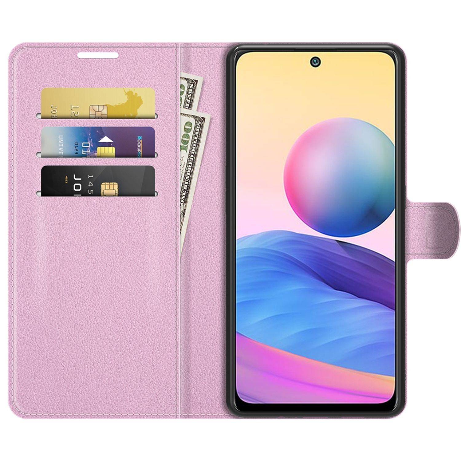 Xiaomi Redmi Note 10 5G Schutzhülle Handyhülle Rosa