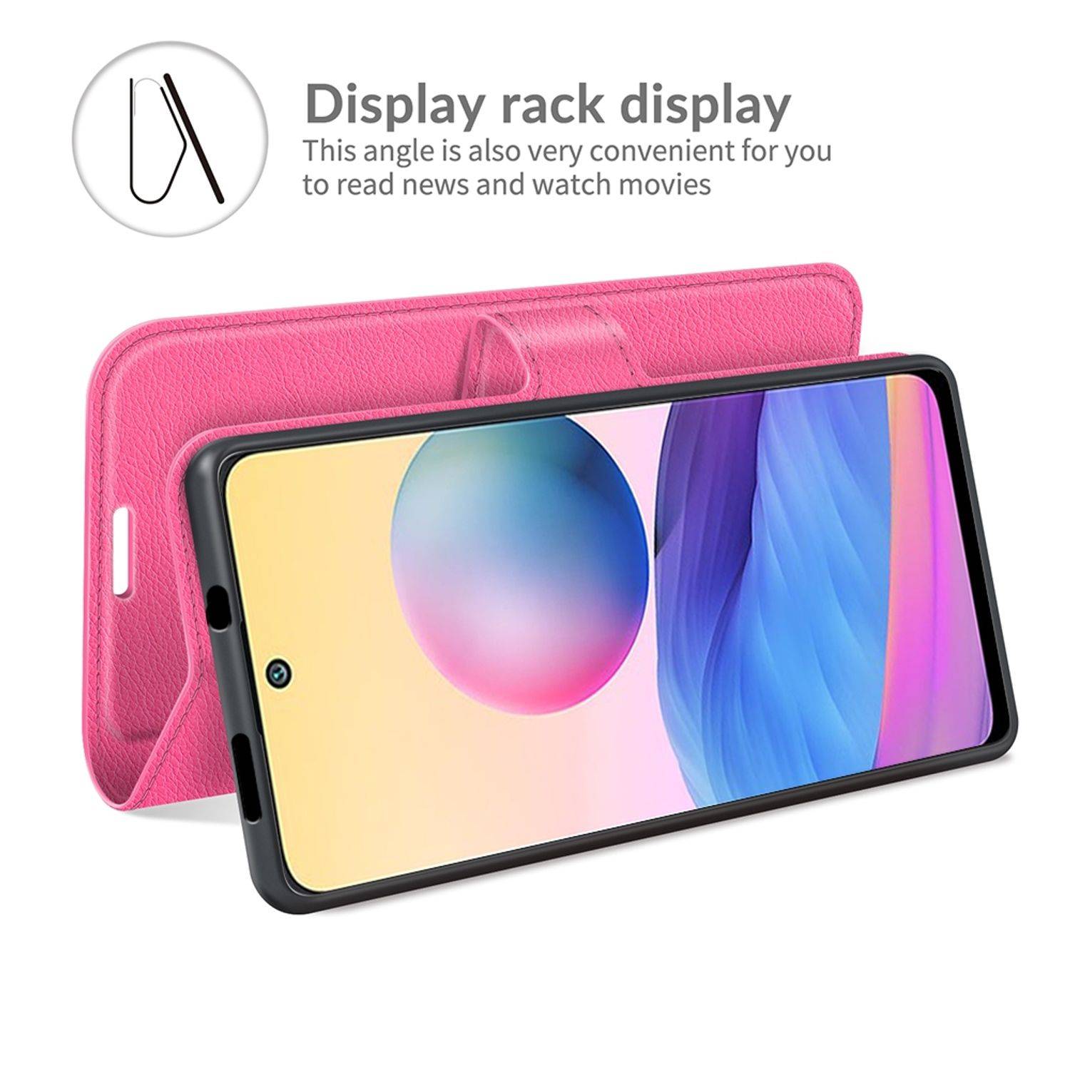 Xiaomi Redmi Note 10 5G Schutzhülle Handyhülle Rot