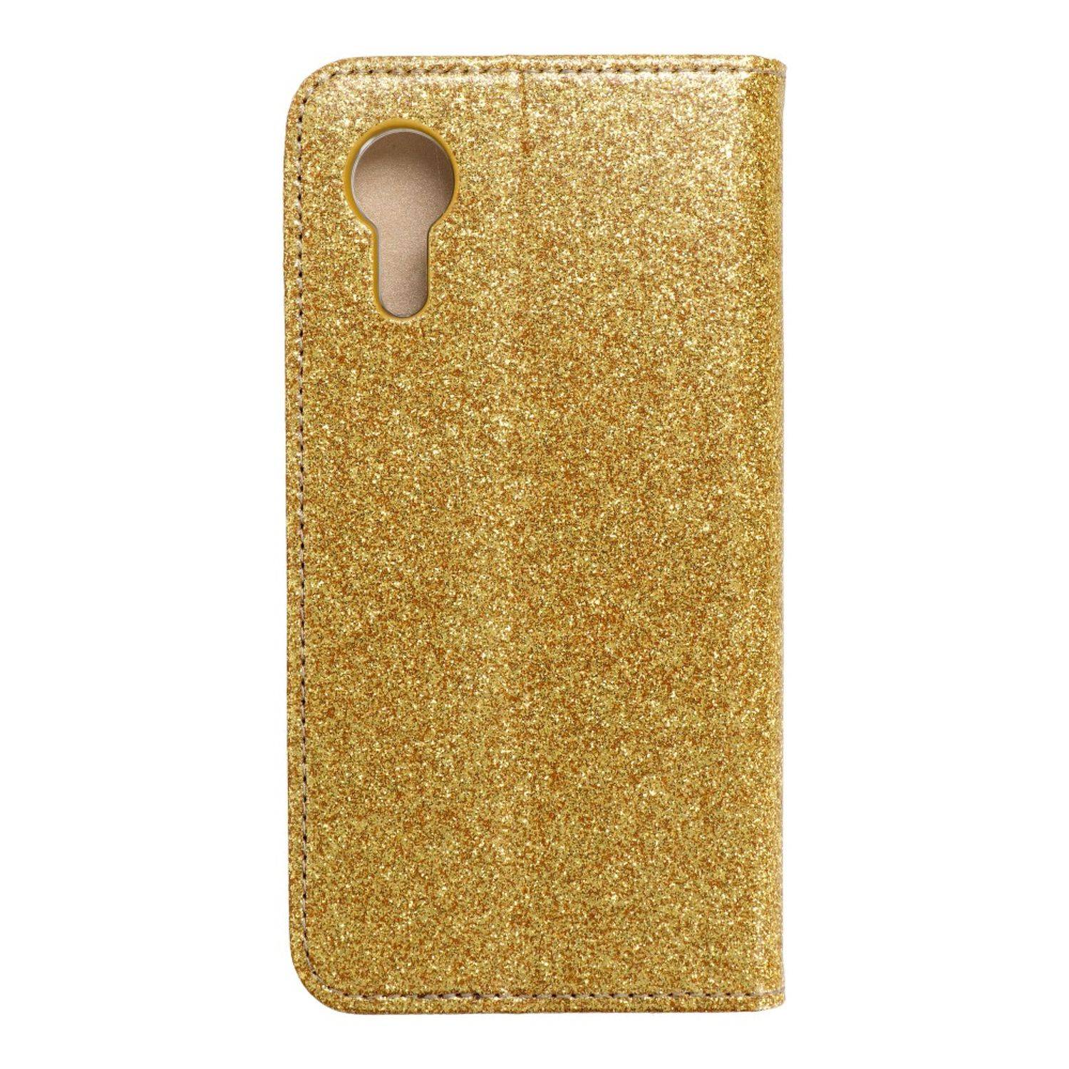 Hülle kompatibel mit Samsung Galaxy Xcover 5 / 5s Kunstleder Handyhülle - Handy Case Gold