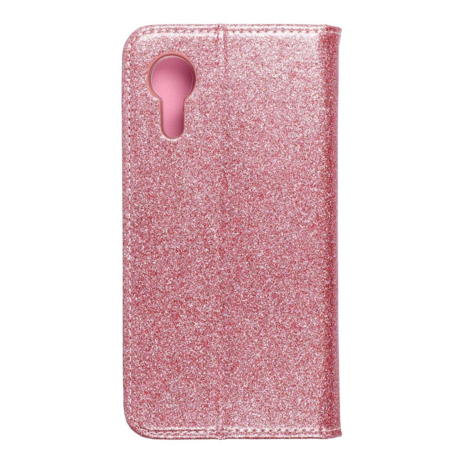 Hülle kompatibel mit Samsung Galaxy Xcover 5 / 5s Kunstleder Handyhülle - Handy Case Rosa