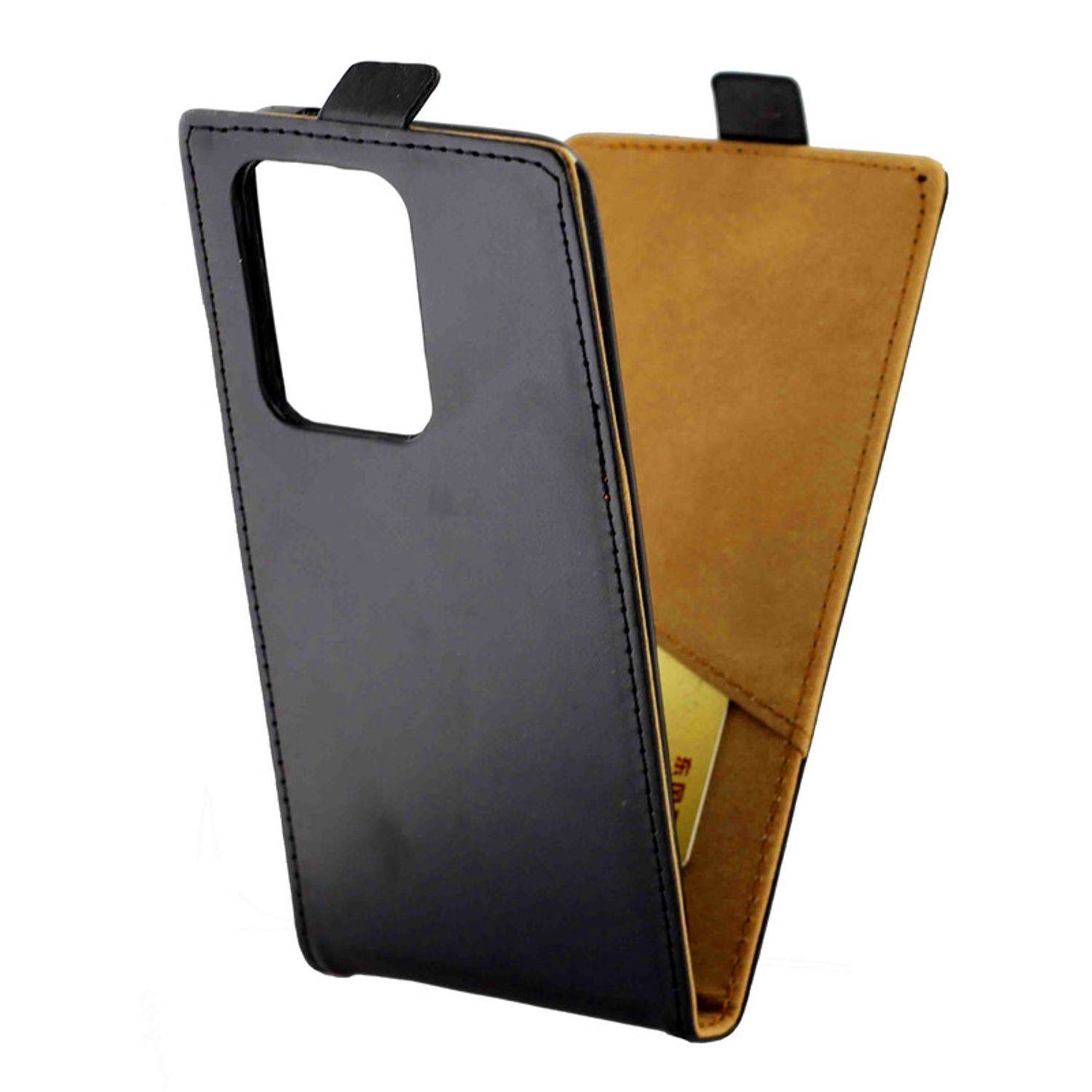 Samsung Galaxy S20 Ultra Handyhülle Flip Case Flip Cover Schwarz