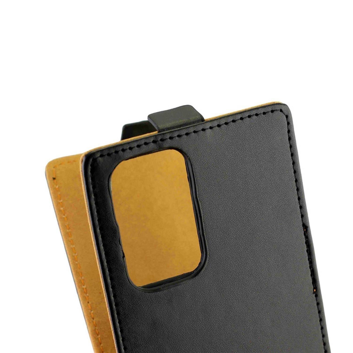 Samsung Galaxy Note 20 Ultra Handyhülle Flip Case Bookcover Schwarz