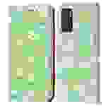 Hülle kompatibel mit Samsung Galaxy Note 20 Kunstleder Handyhülle - Handy Case Grün