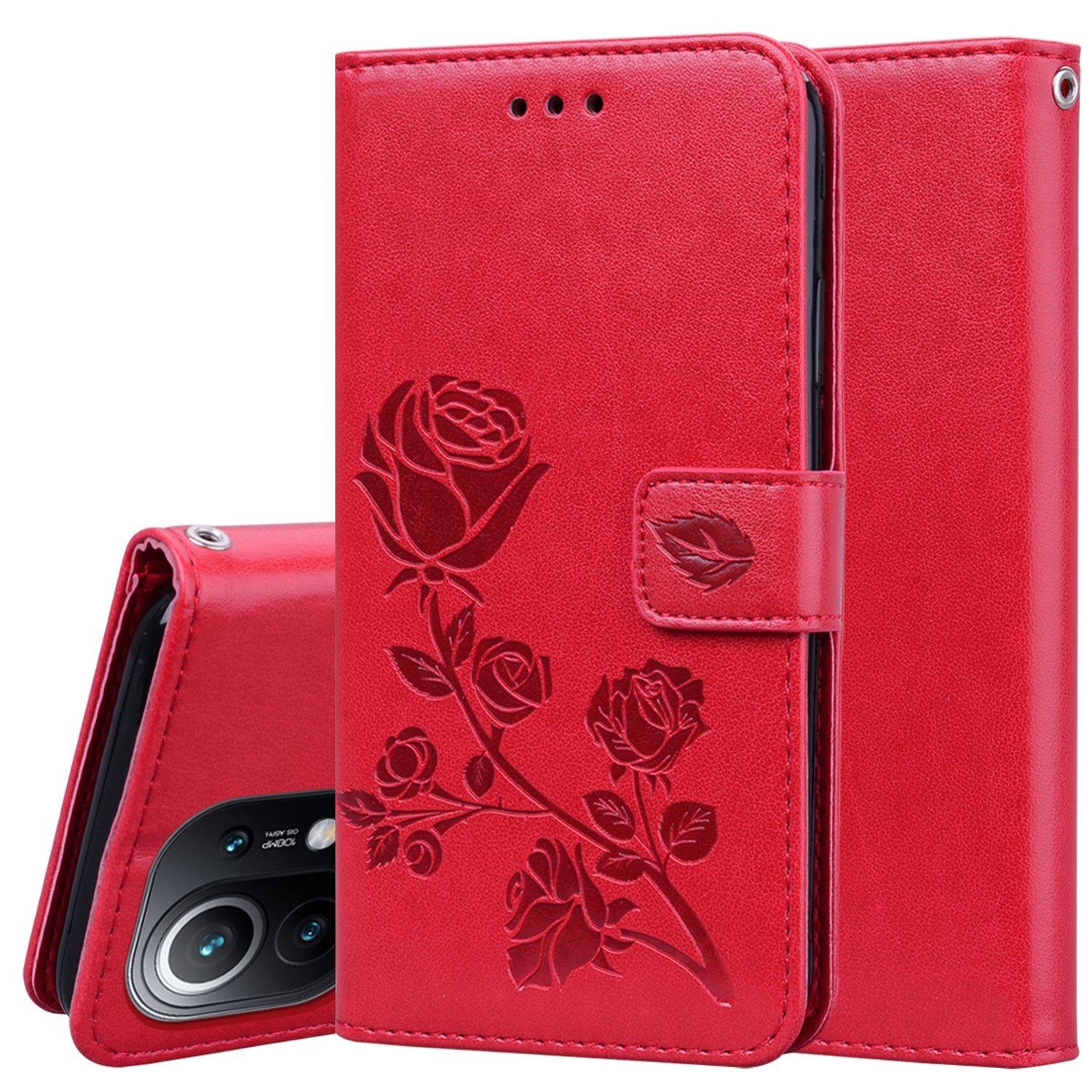 Xiaomi Mi 11 Lite Schutzhülle Handyhülle Rot