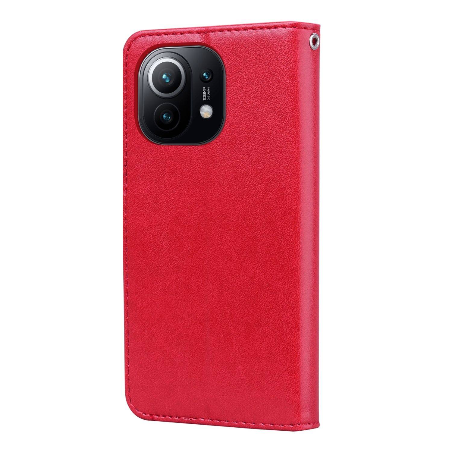Xiaomi Mi 11 Lite Schutzhülle Handyhülle Rot