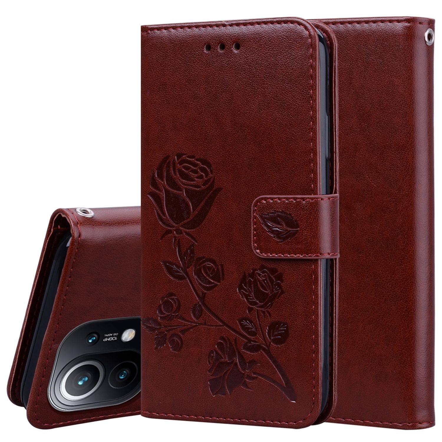 Xiaomi Mi 11 Lite Schutzhülle Handyhülle Braun
