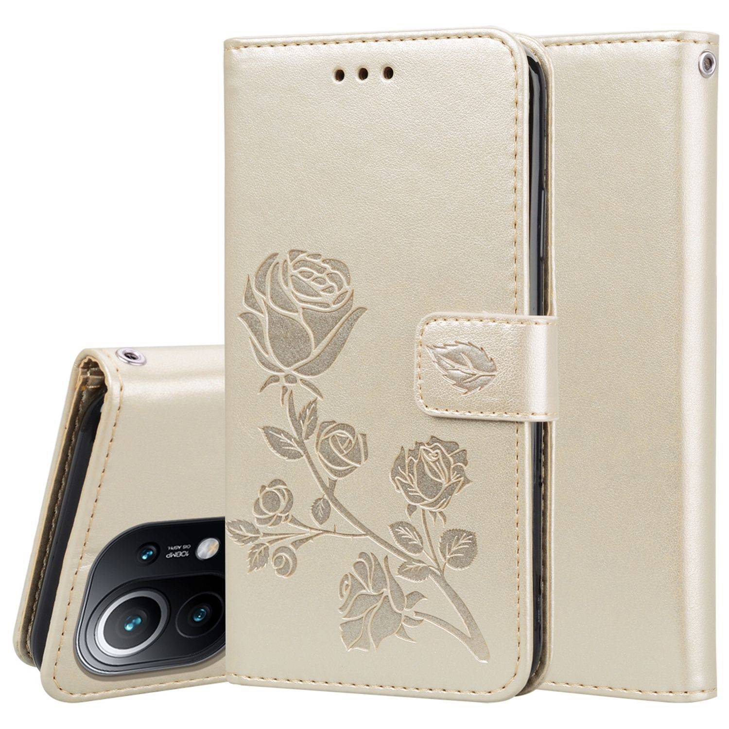Xiaomi Mi 11 Lite Schutzhülle Handyhülle Gold
