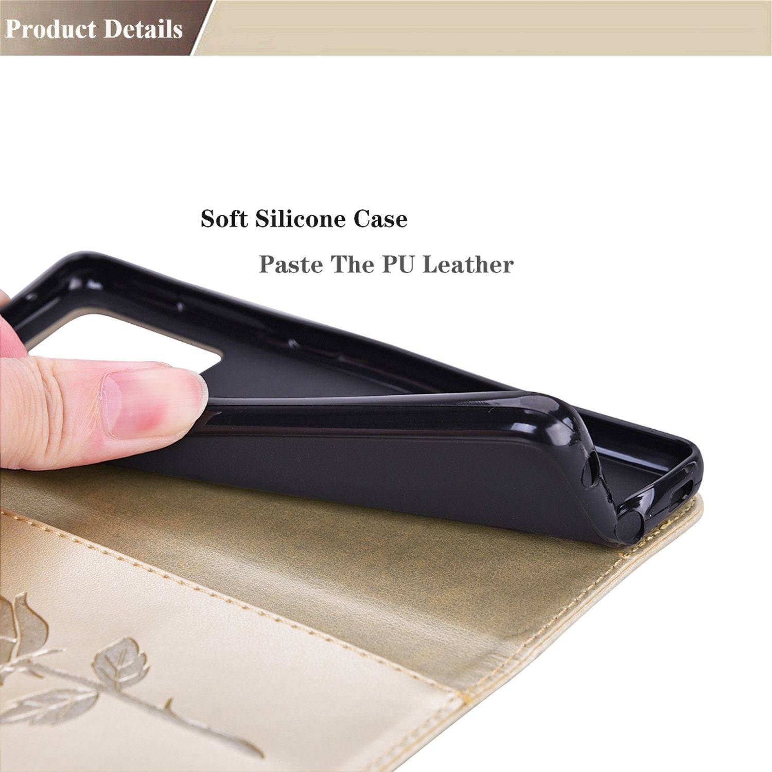 Xiaomi Mi 11 Lite Schutzhülle Handyhülle Gold