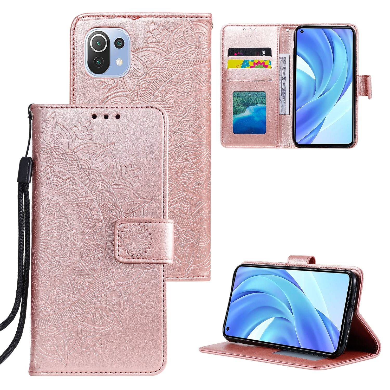 Xiaomi Mi 11 Lite Schutzhülle Handyhülle Rosa