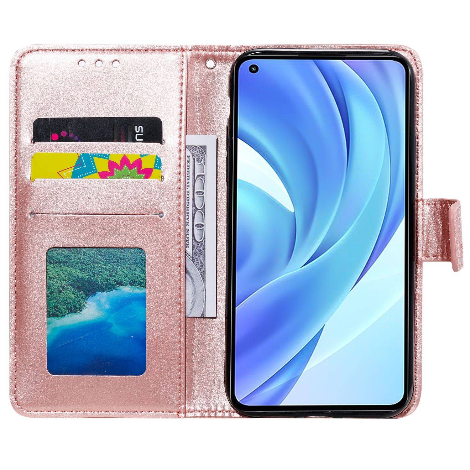 Xiaomi Mi 11 Lite Schutzhülle Handyhülle Rosa