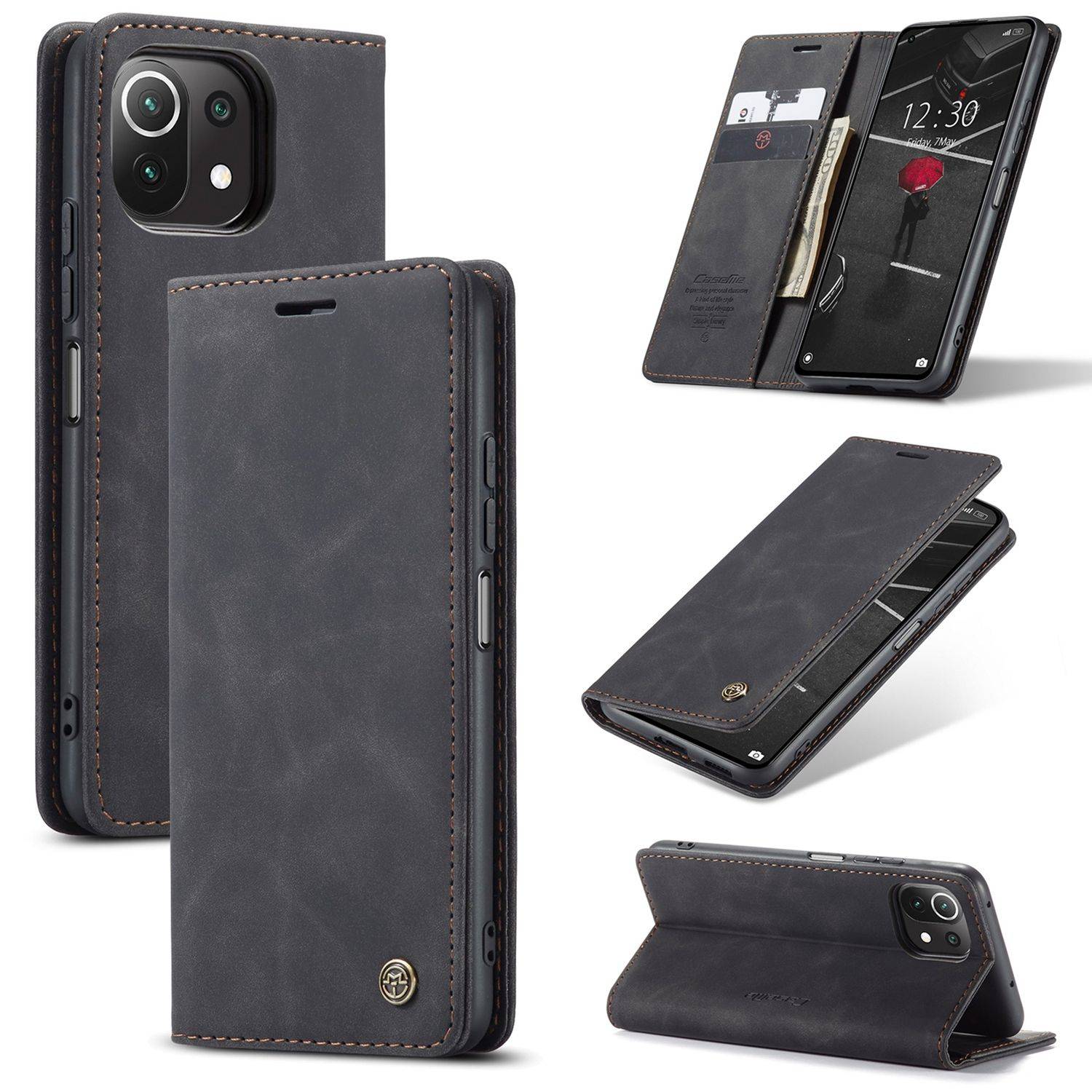 Xiaomi Mi 11 Lite Schutzhülle Handyhülle Schwarz