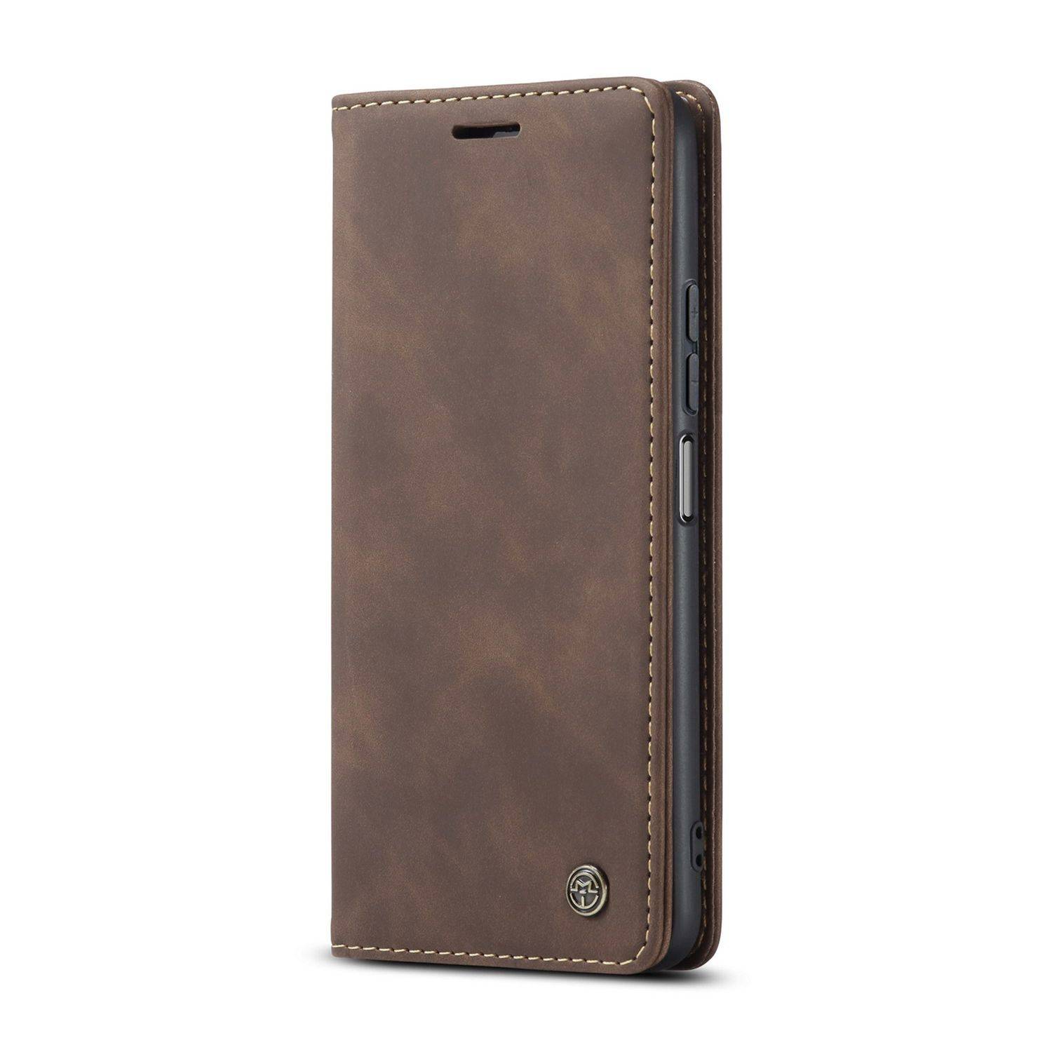 Hülle kompatibel mit Xiaomi Mi 11 Lite Kunstleder Handyhülle - Handy Case Braun