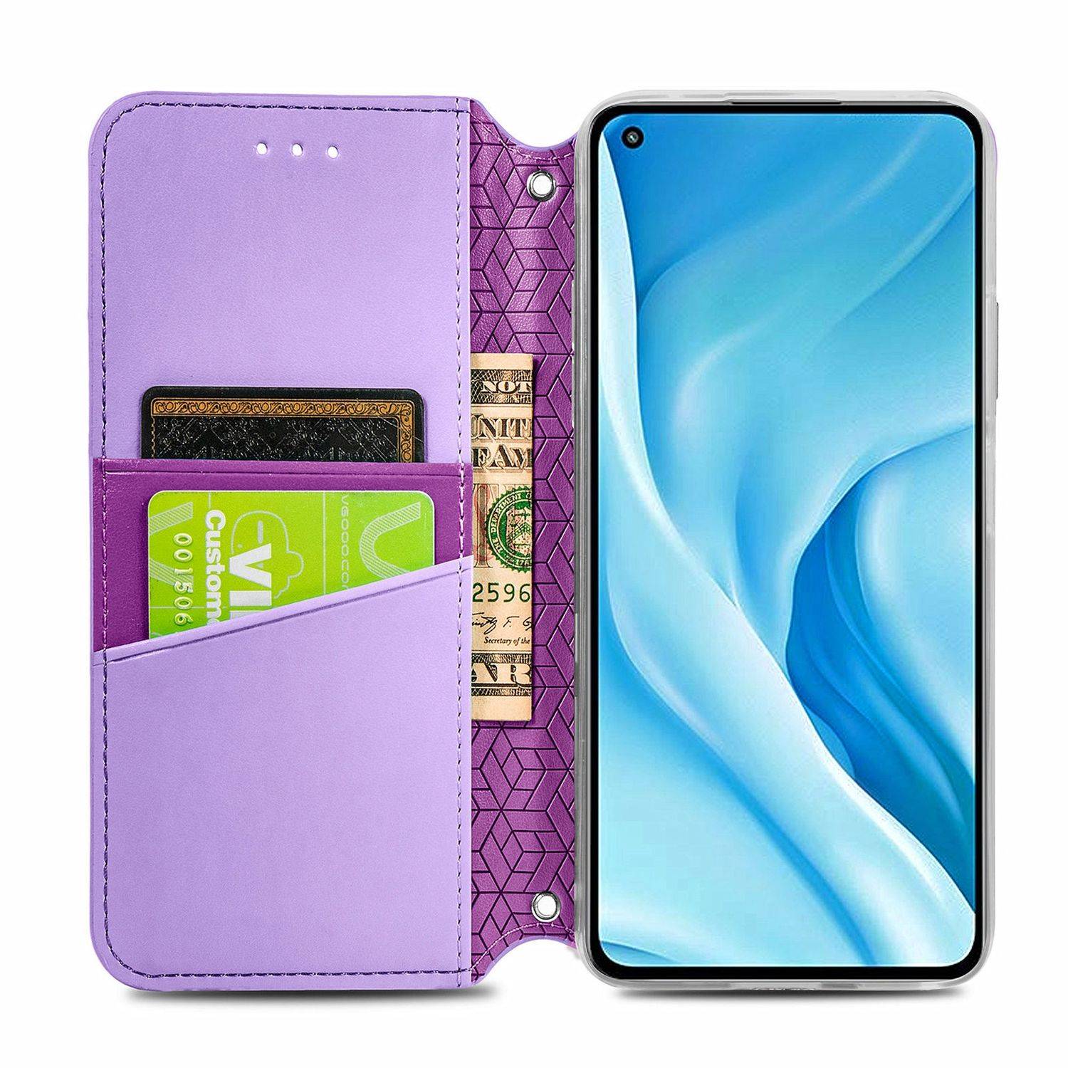 Xiaomi Mi 11 Lite Schutzhülle Handyhülle Violett