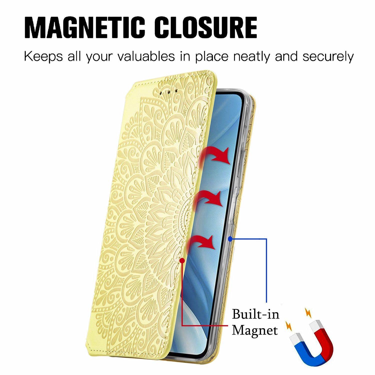 Xiaomi Mi 11 Lite Schutzhülle Handyhülle Gelb