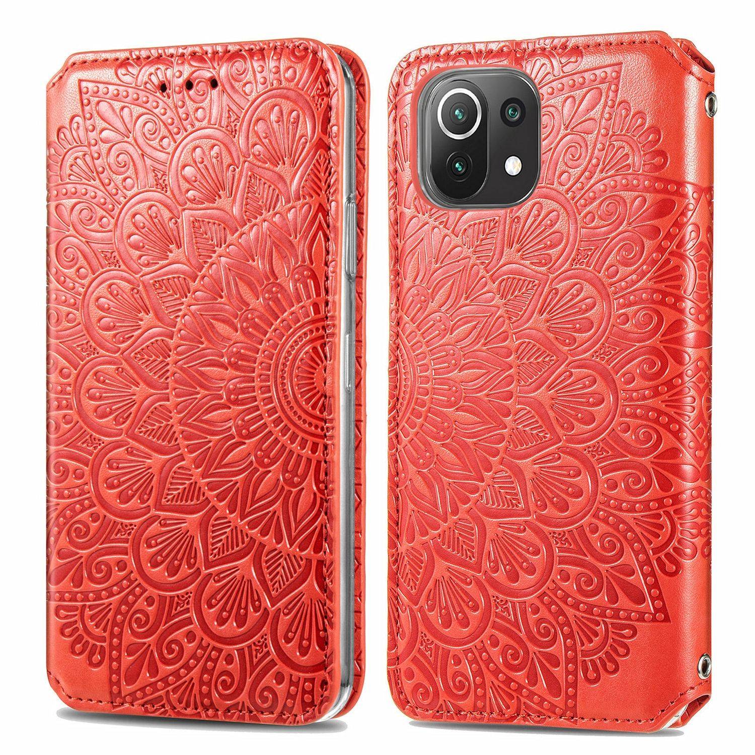 Xiaomi Mi 11 Lite Schutzhülle Handyhülle Rot