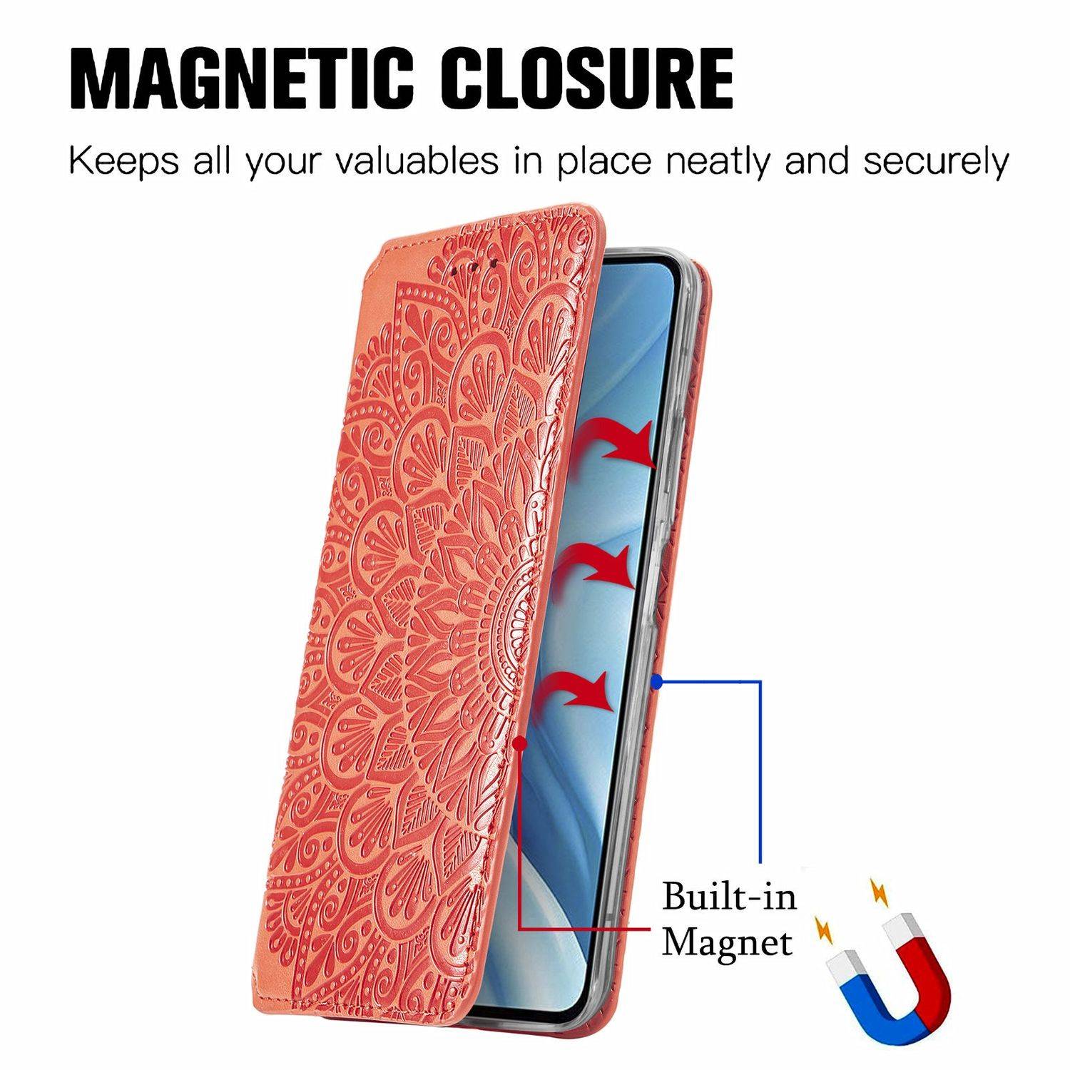 Xiaomi Mi 11 Lite Schutzhülle Handyhülle Rot