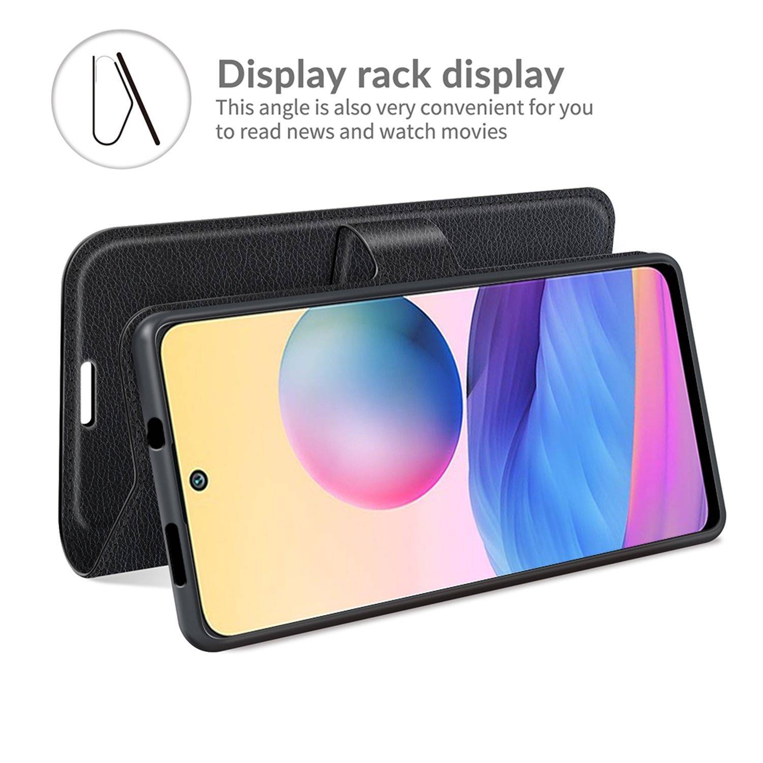 Xiaomi Redmi Note 10 5G Schutzhülle Handyhülle Schwarz