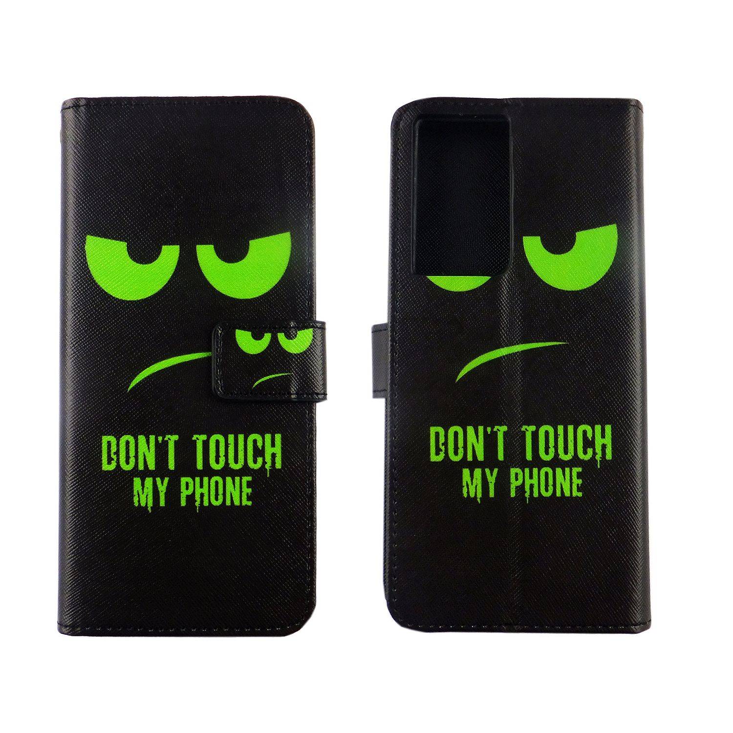 Samsung Galaxy S21 Ultra Handyhülle Bookcover Schwarz