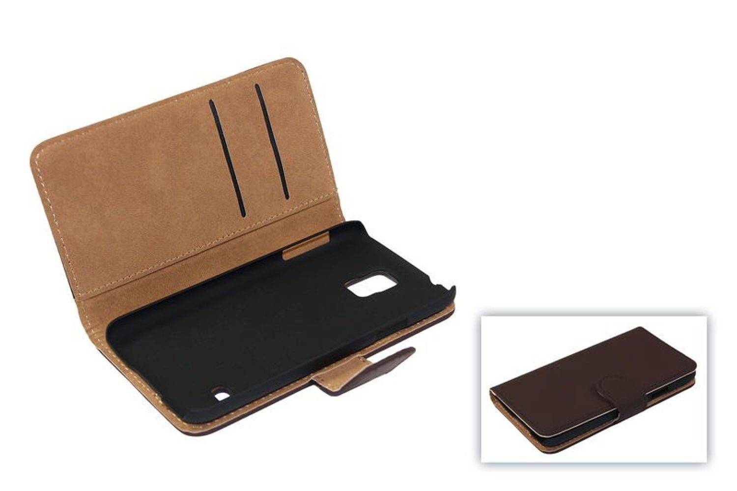 Apple iPhone 5 / 5s / SE Handyhülle Backcover Braun