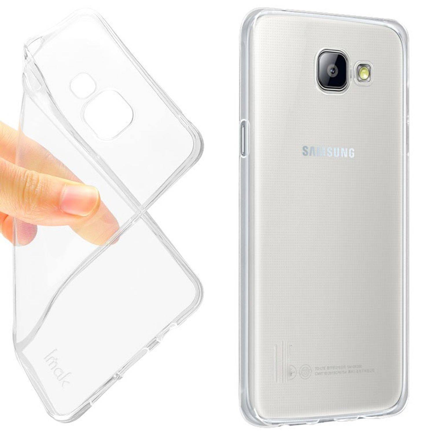 Samsung Galaxy A9 (2016) Handyhülle Backcover Transparent