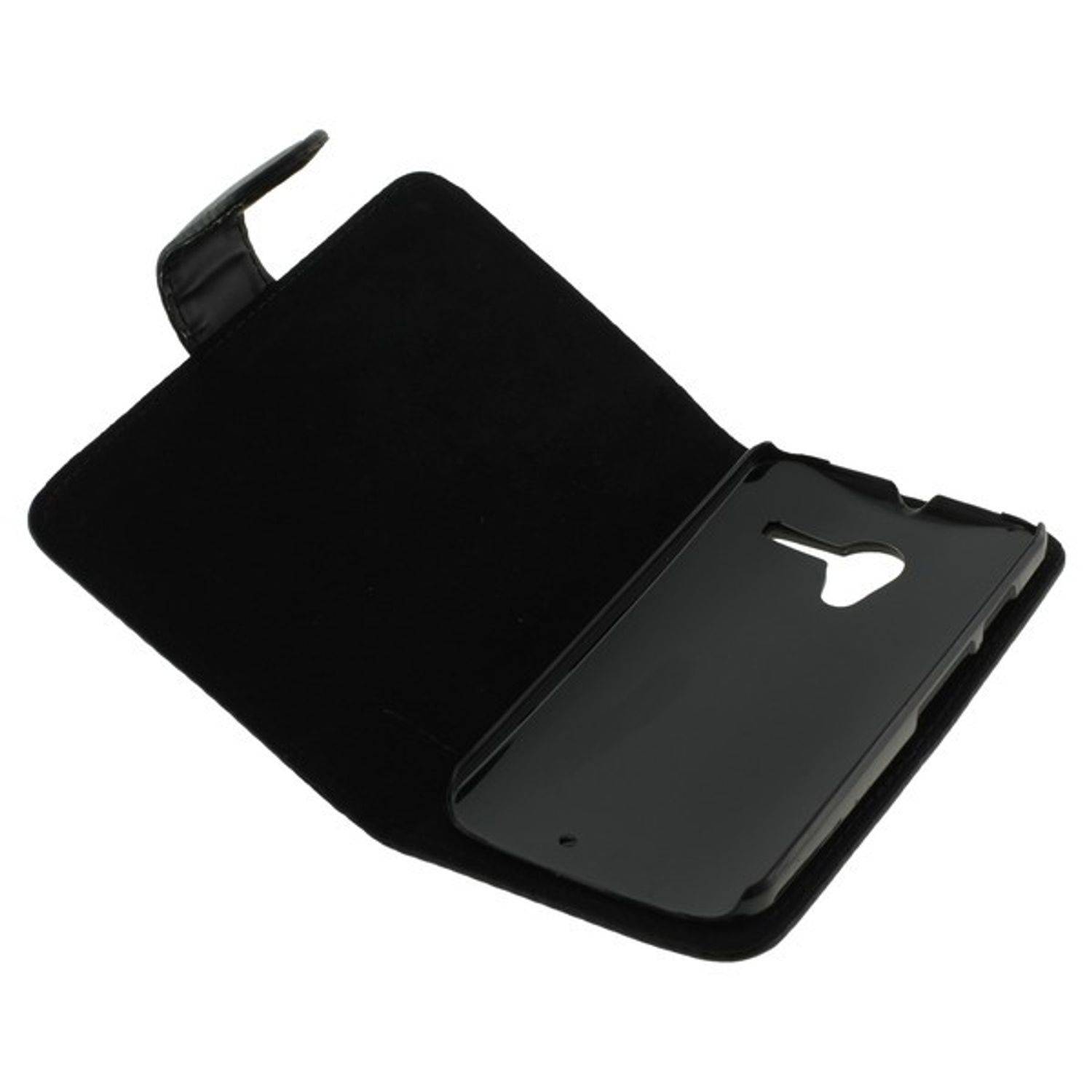 HTC One Mini Handyhülle Backcover Schwarz