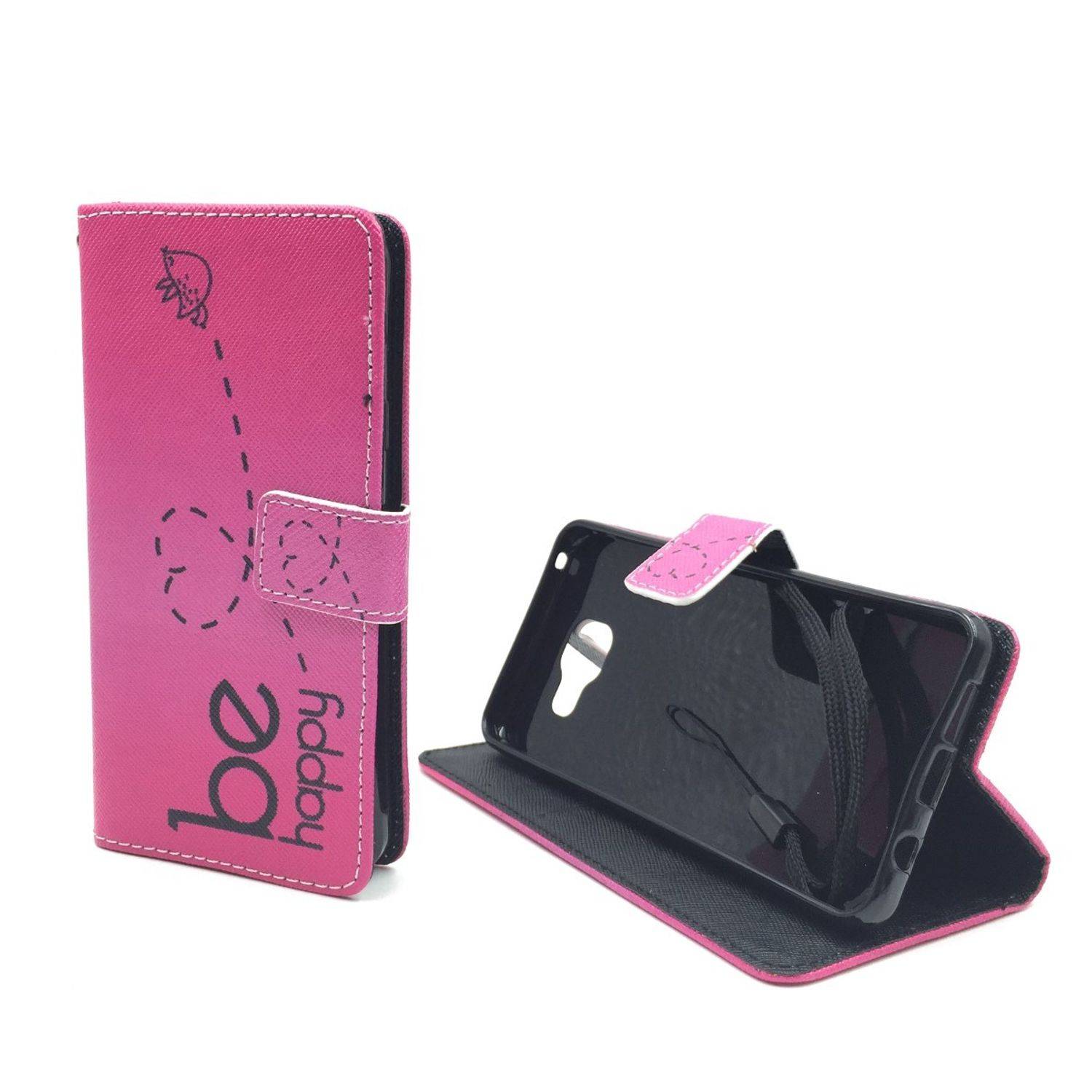 Samsung Galaxy A3 (2016) Handyhülle Bookcover Rosa
