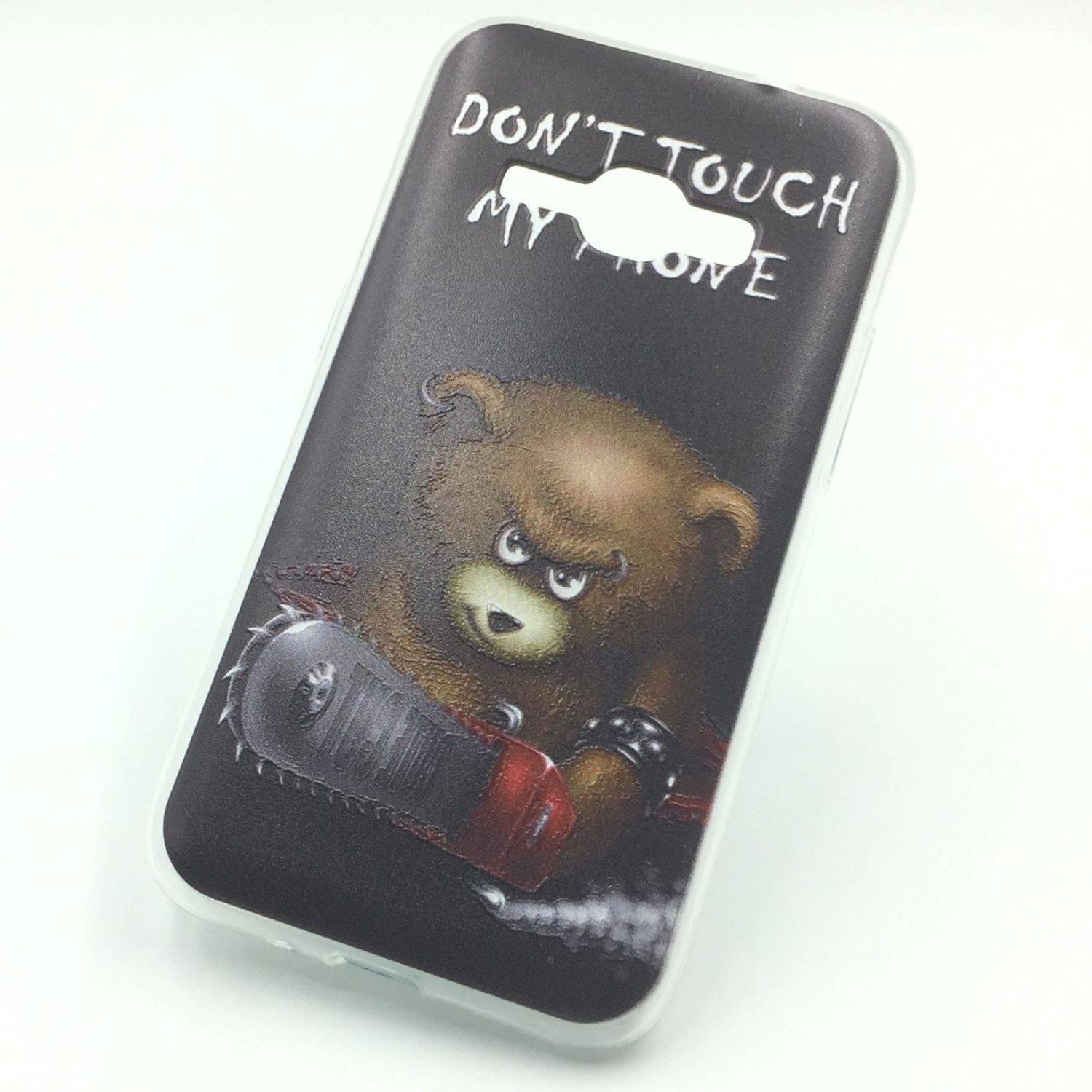 Samsung Galaxy J1 (2016) Handyhülle Backcover Schwarz