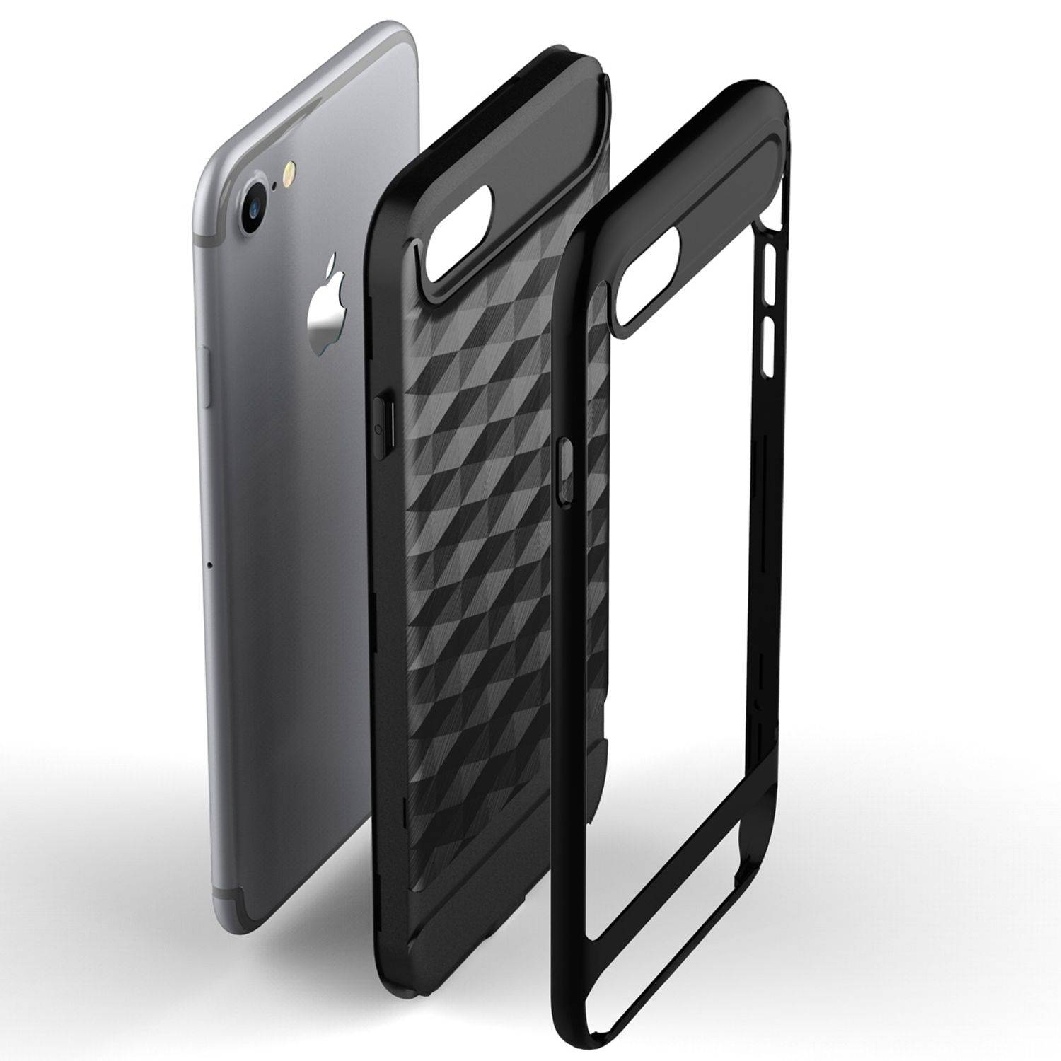 Apple iPhone SE 2020 Handyhülle Backcover Grau