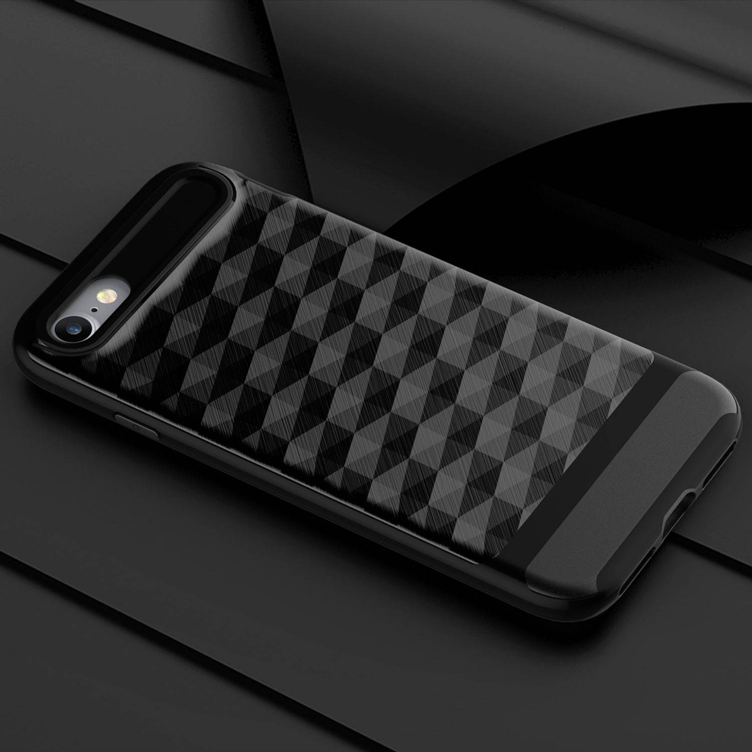 Apple iPhone SE 2020 Handyhülle Backcover Grau