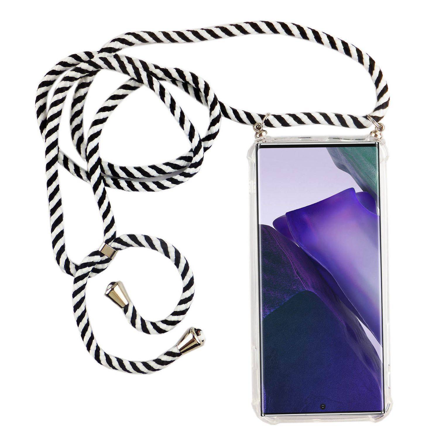 Samsung Galaxy Note 20 Handykette Handyhülle Umhängetasche Transparent