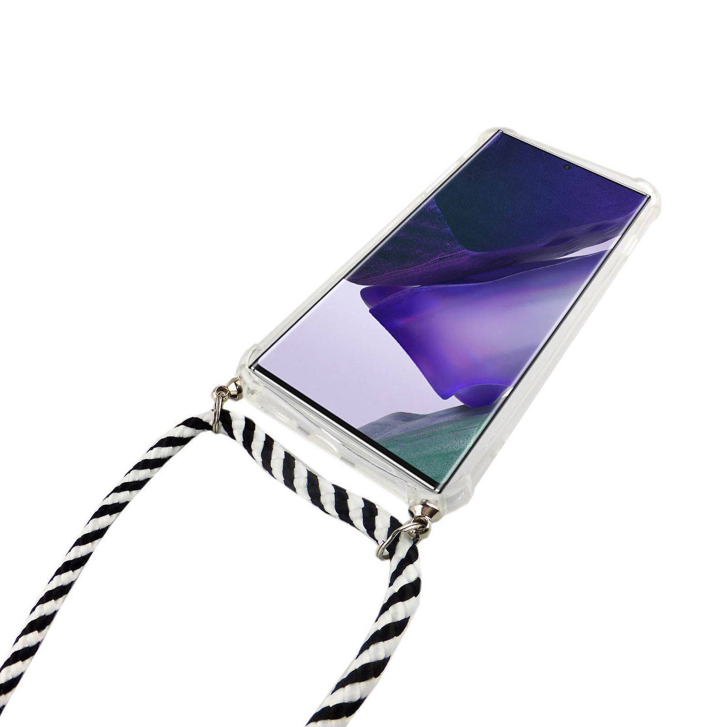 Samsung Galaxy Note 20 Handykette Handyhülle Umhängetasche Transparent