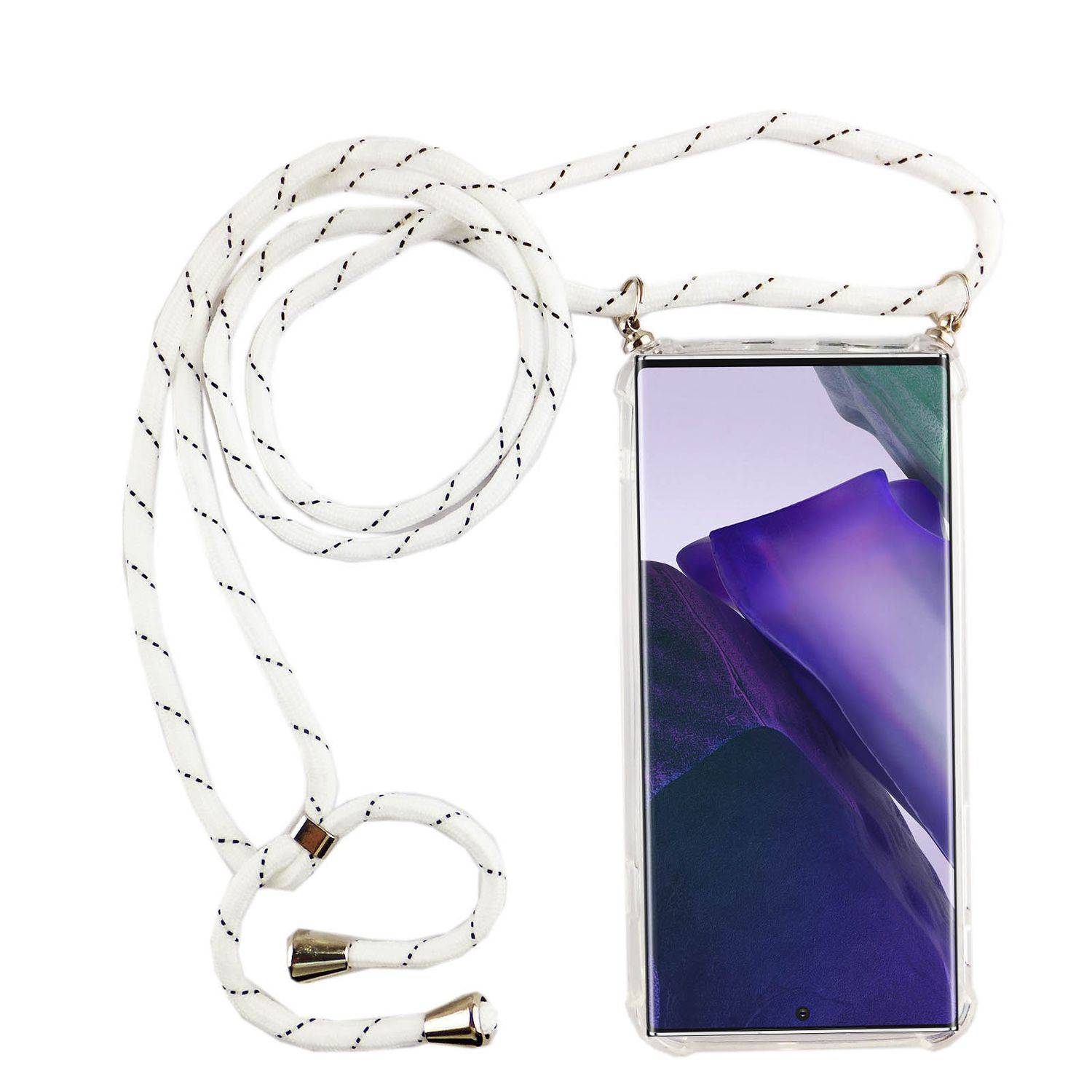 Samsung Galaxy Note 20 Handykette Handyhülle Umhängetasche Transparent