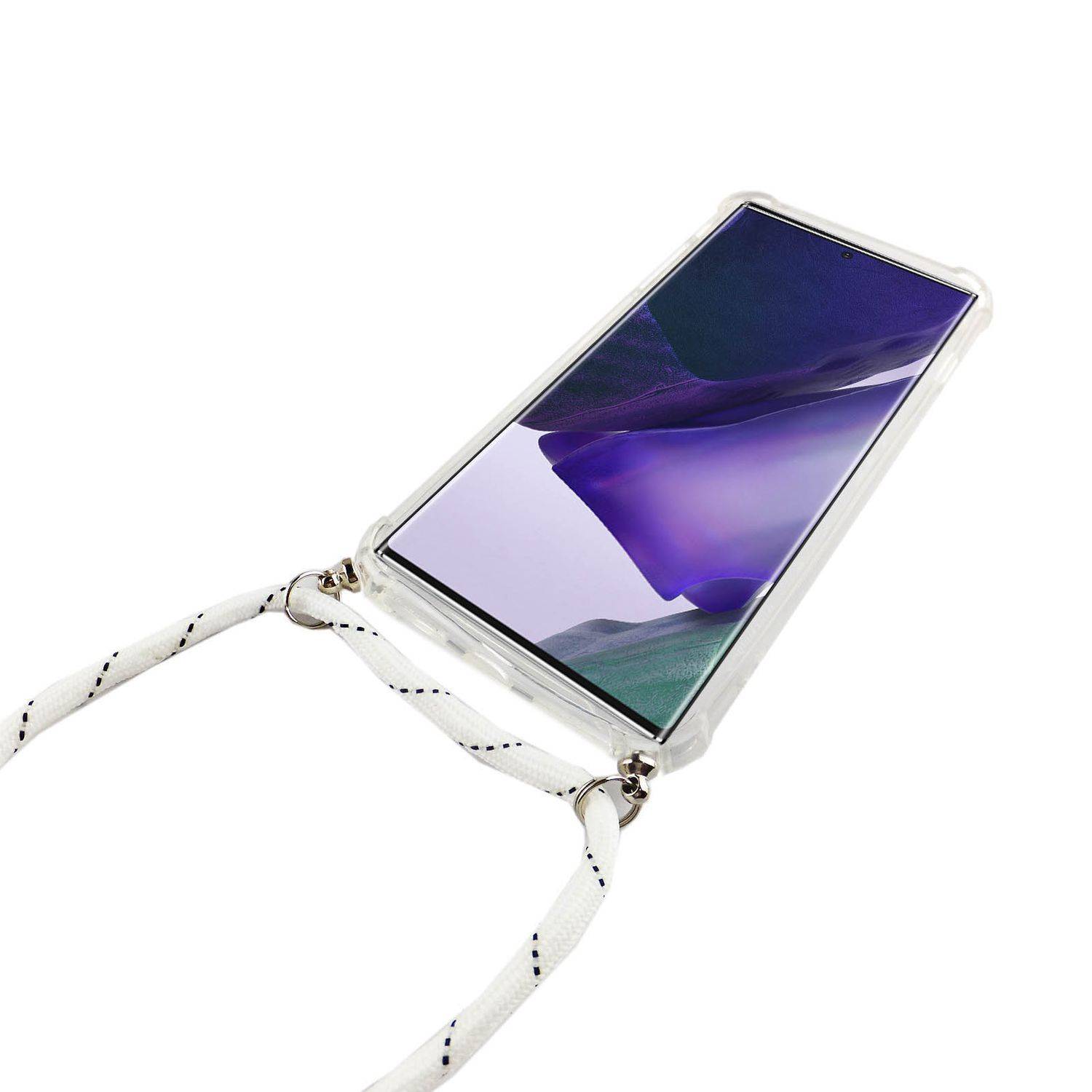 Samsung Galaxy Note 20 Handykette Handyhülle Umhängetasche Transparent