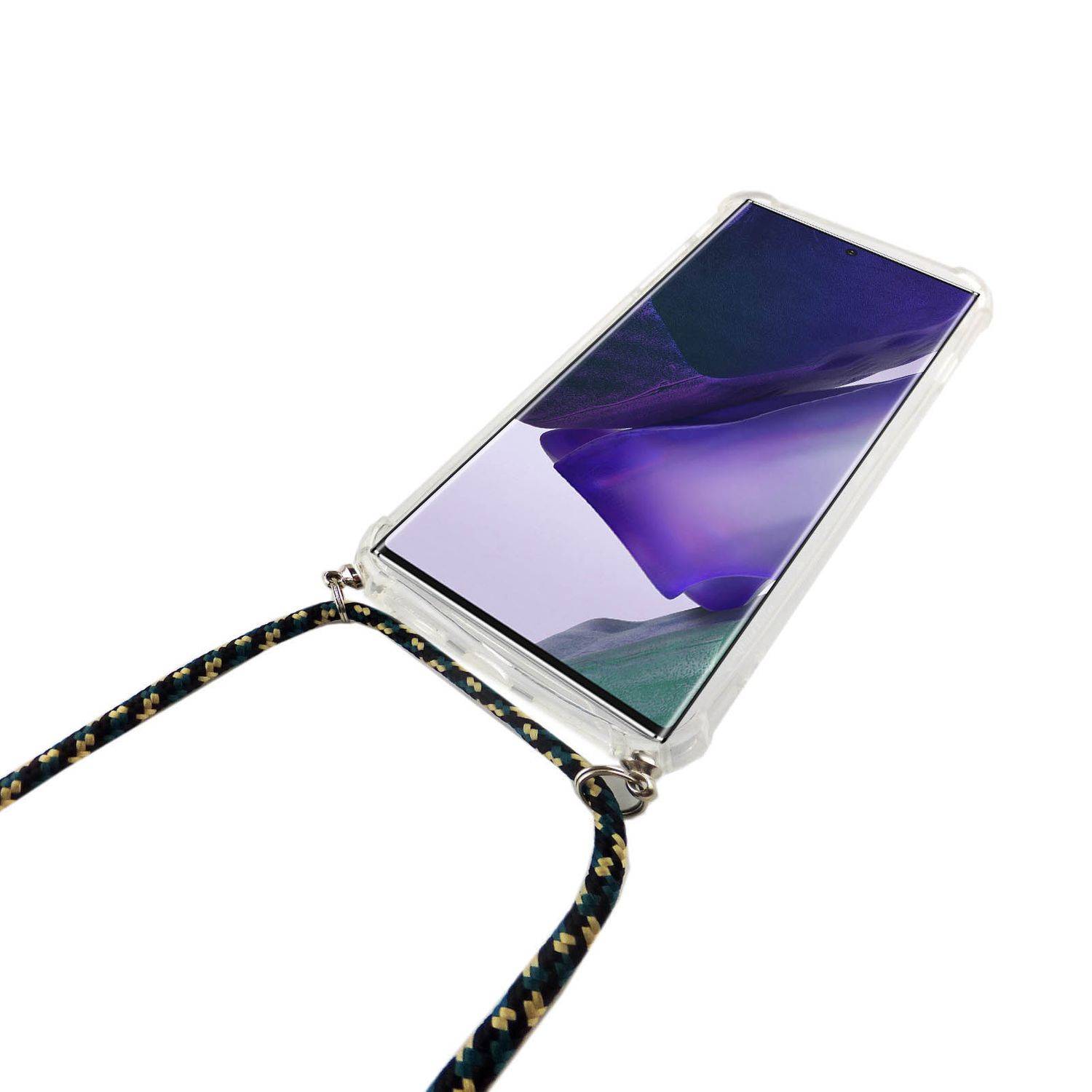 Samsung Galaxy Note 20 Handykette Handyhülle Umhängetasche Transparent