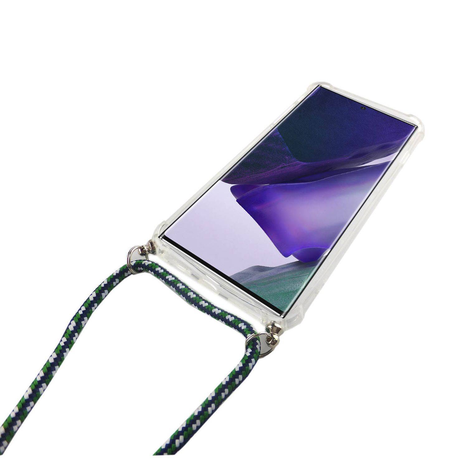 Samsung Galaxy Note 20 Handykette Handyhülle Umhängetasche Transparent