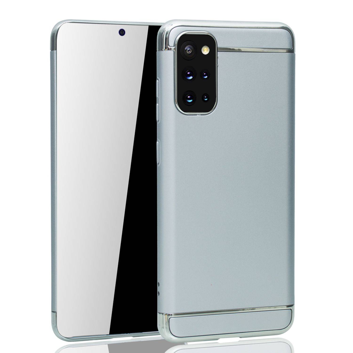 Samsung Galaxy S20 Plus Handyhülle Backcover Silber