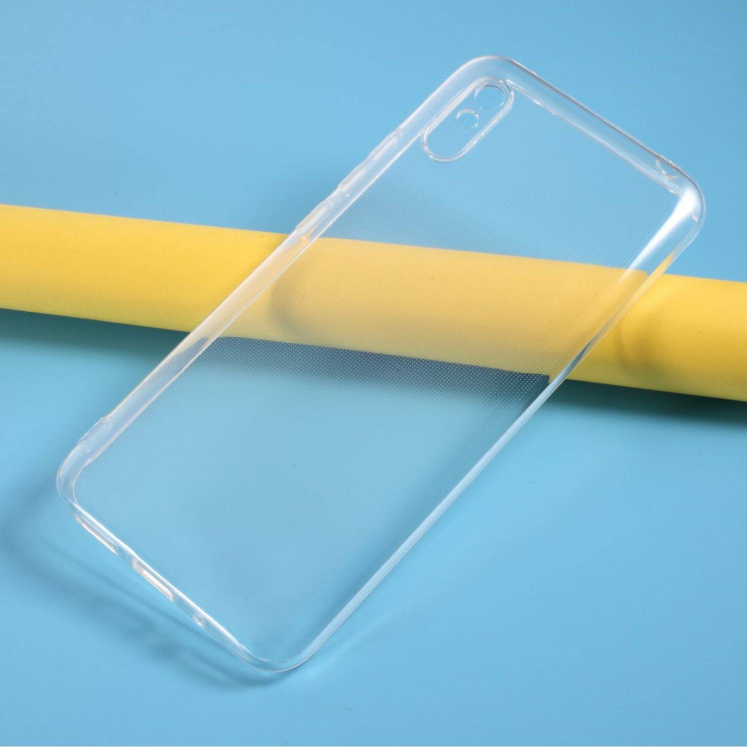 Xiaomi Redmi 9AT Handyhülle Ultra Dünn Bumper Backcover Transparent
