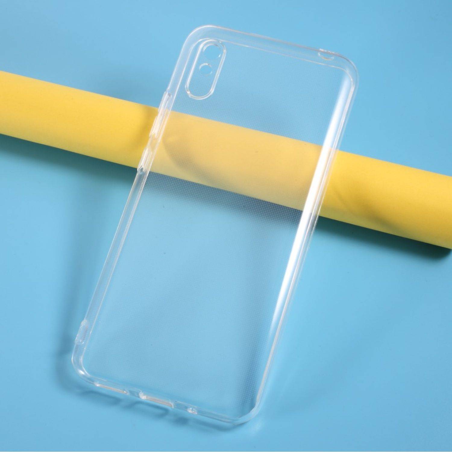 Xiaomi Redmi 9AT Handyhülle Ultra Dünn Bumper Backcover Transparent