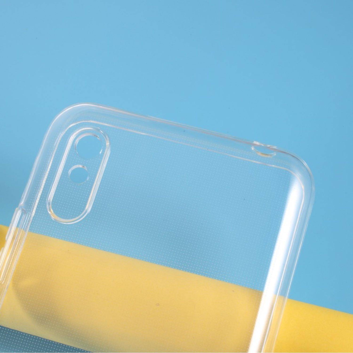 Xiaomi Redmi 9AT Handyhülle Ultra Dünn Bumper Backcover Transparent