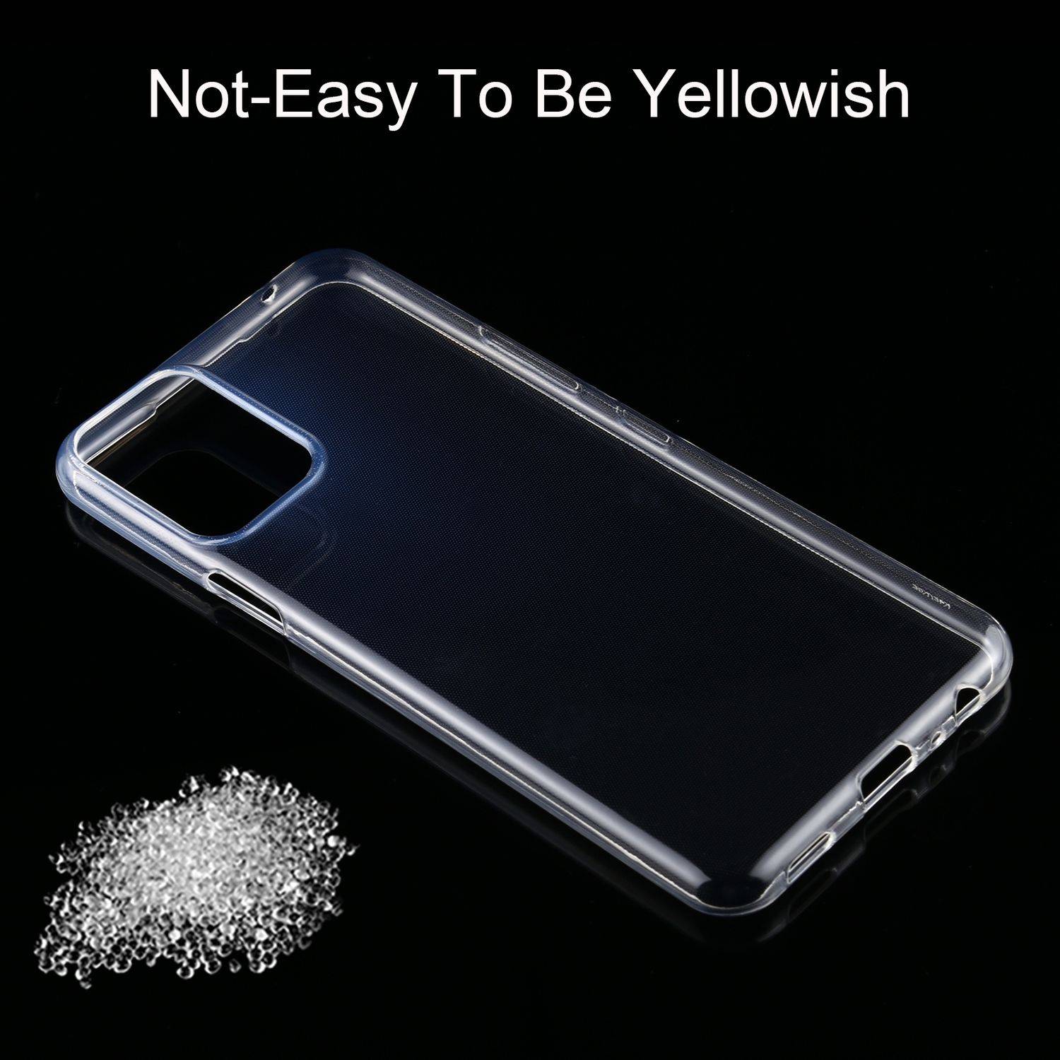 LG K52 Handyhülle Ultra Dünn Bumper Backcover Transparent