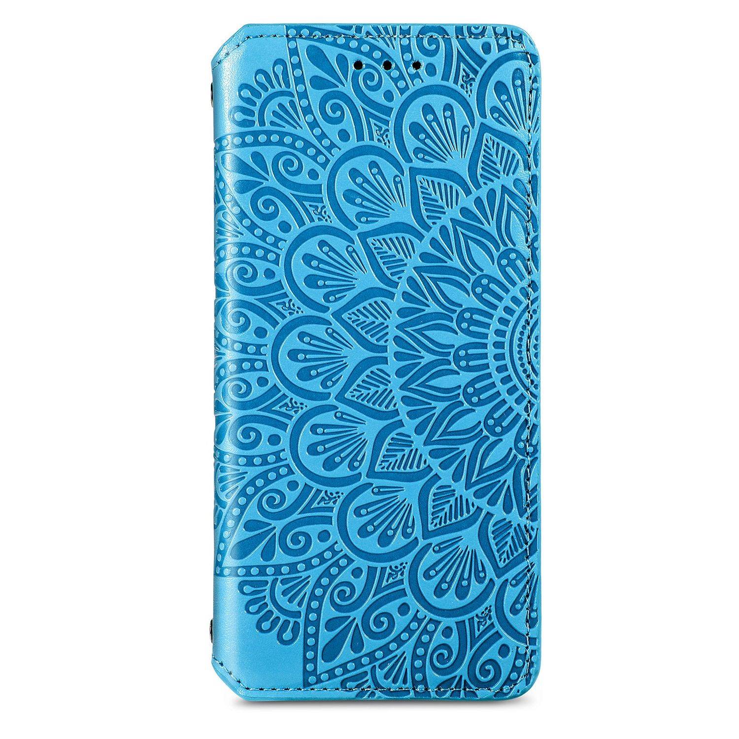 Samsung Galaxy S21 Plus Handyhülle Bookcover Blau