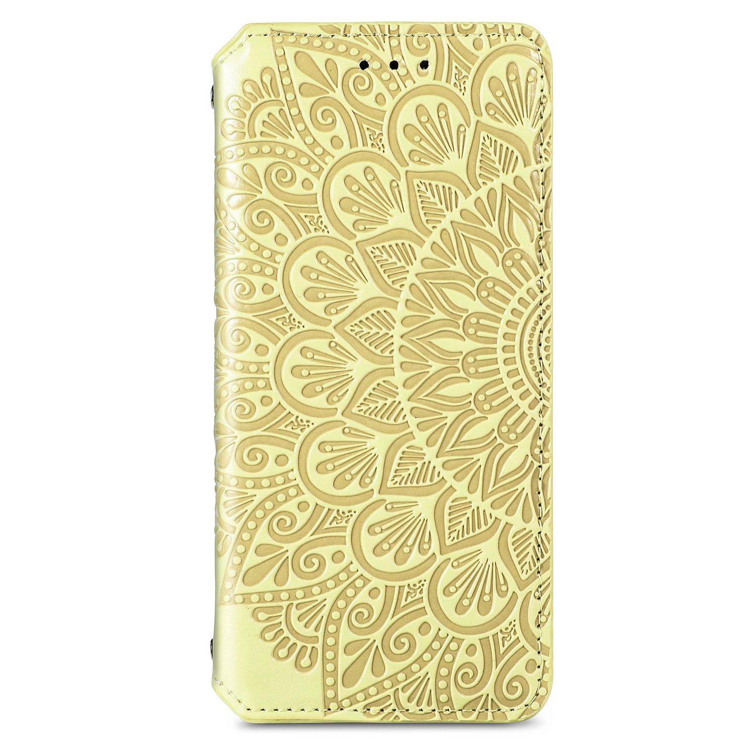 Samsung Galaxy S21 Plus Handyhülle Bookcover Gelb