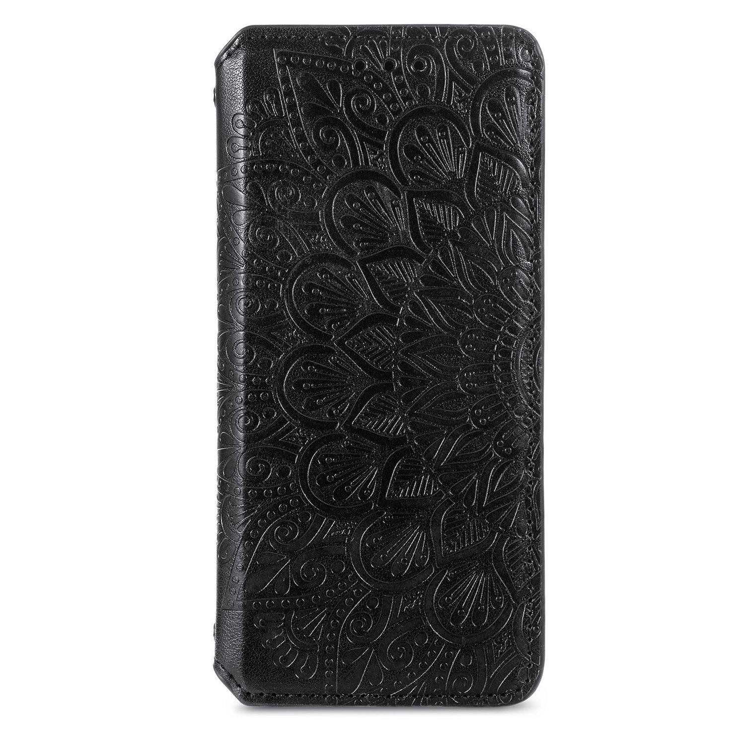 Samsung Galaxy S21 Ultra Handyhülle Bookcover Schwarz