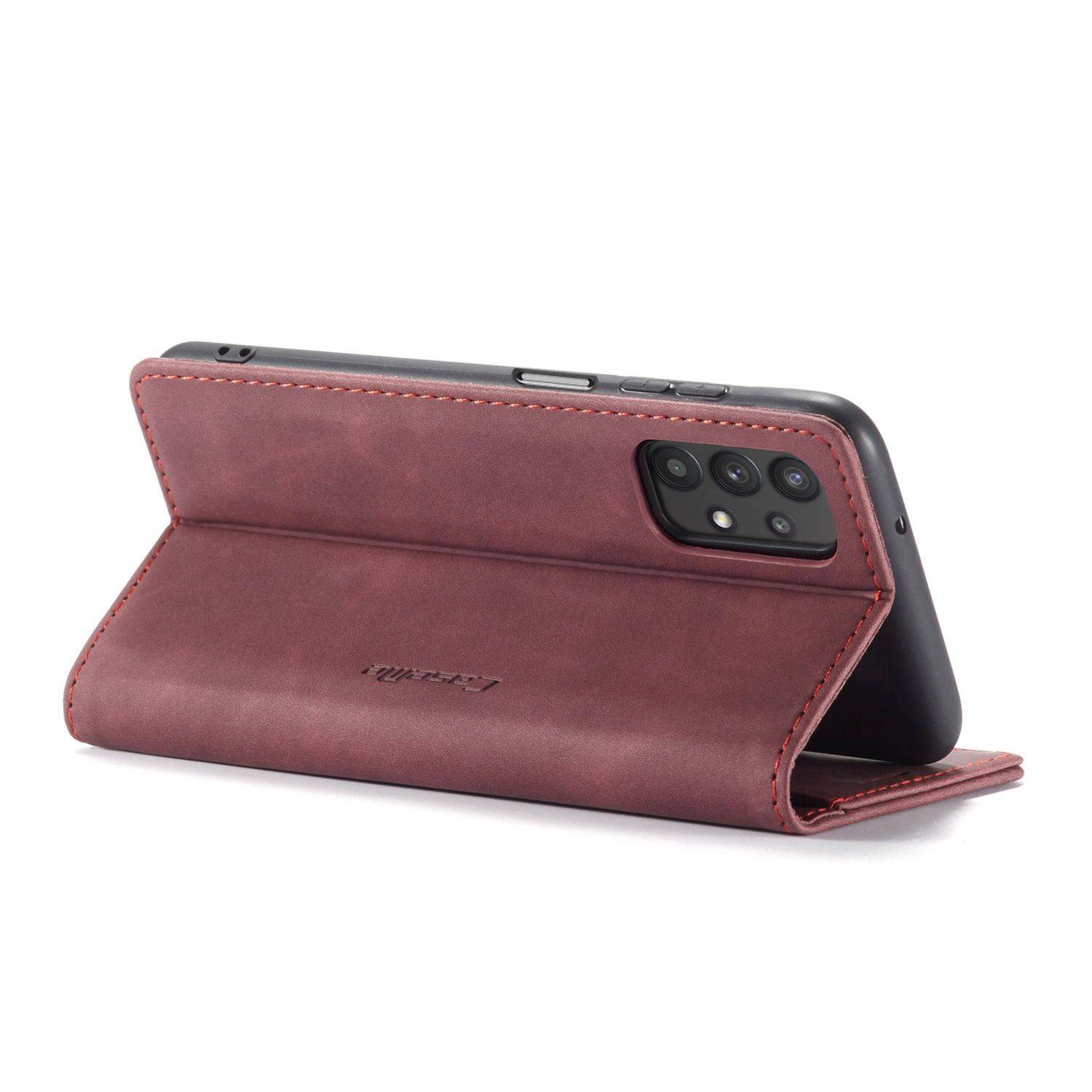 Samsung Galaxy A32 5G Handyhülle Bookcover Rot