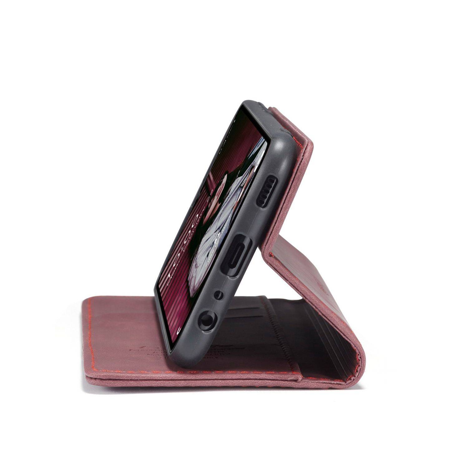 Samsung Galaxy A32 5G Handyhülle Bookcover Rot