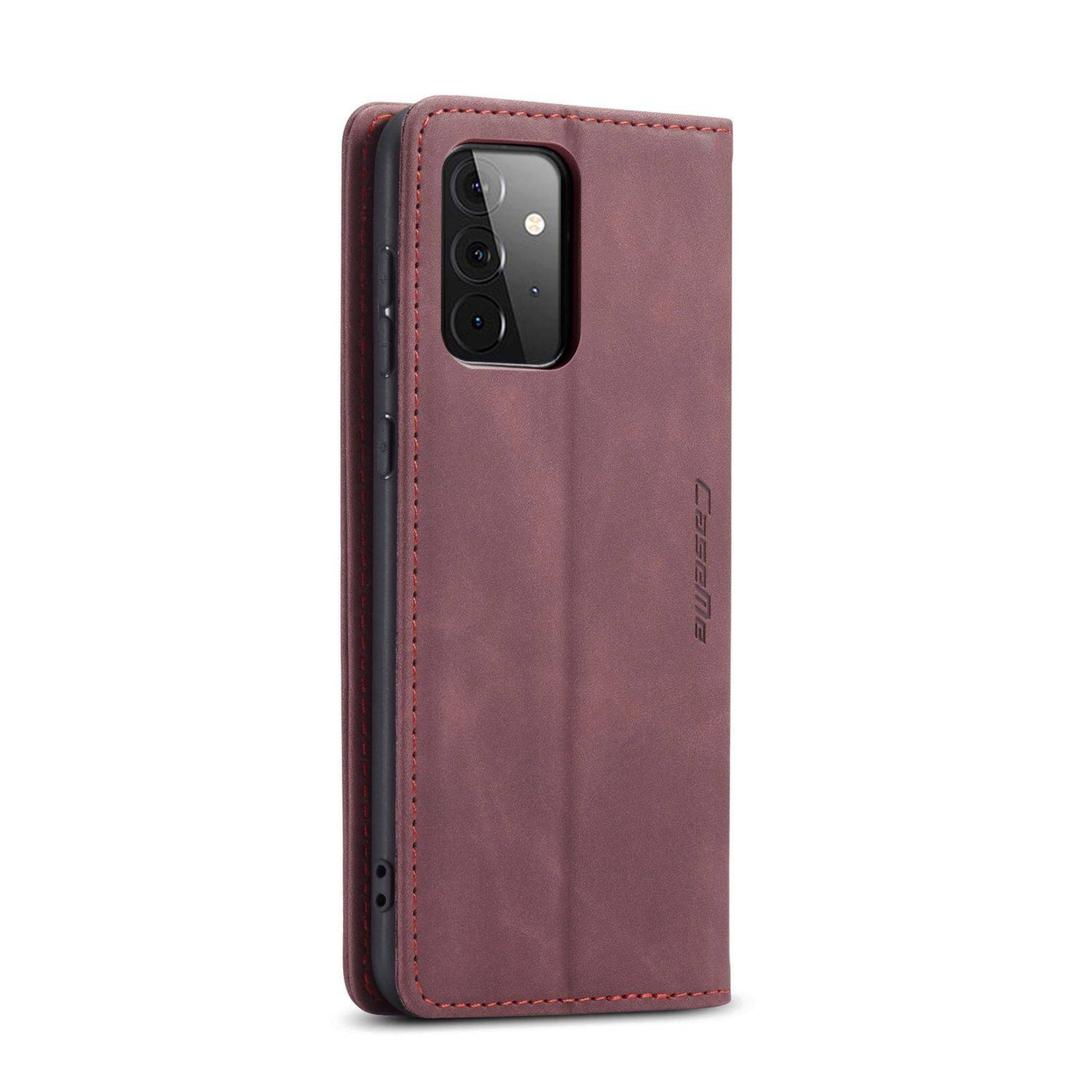 Samsung Galaxy A72 5G Handyhülle Bookcover Rot