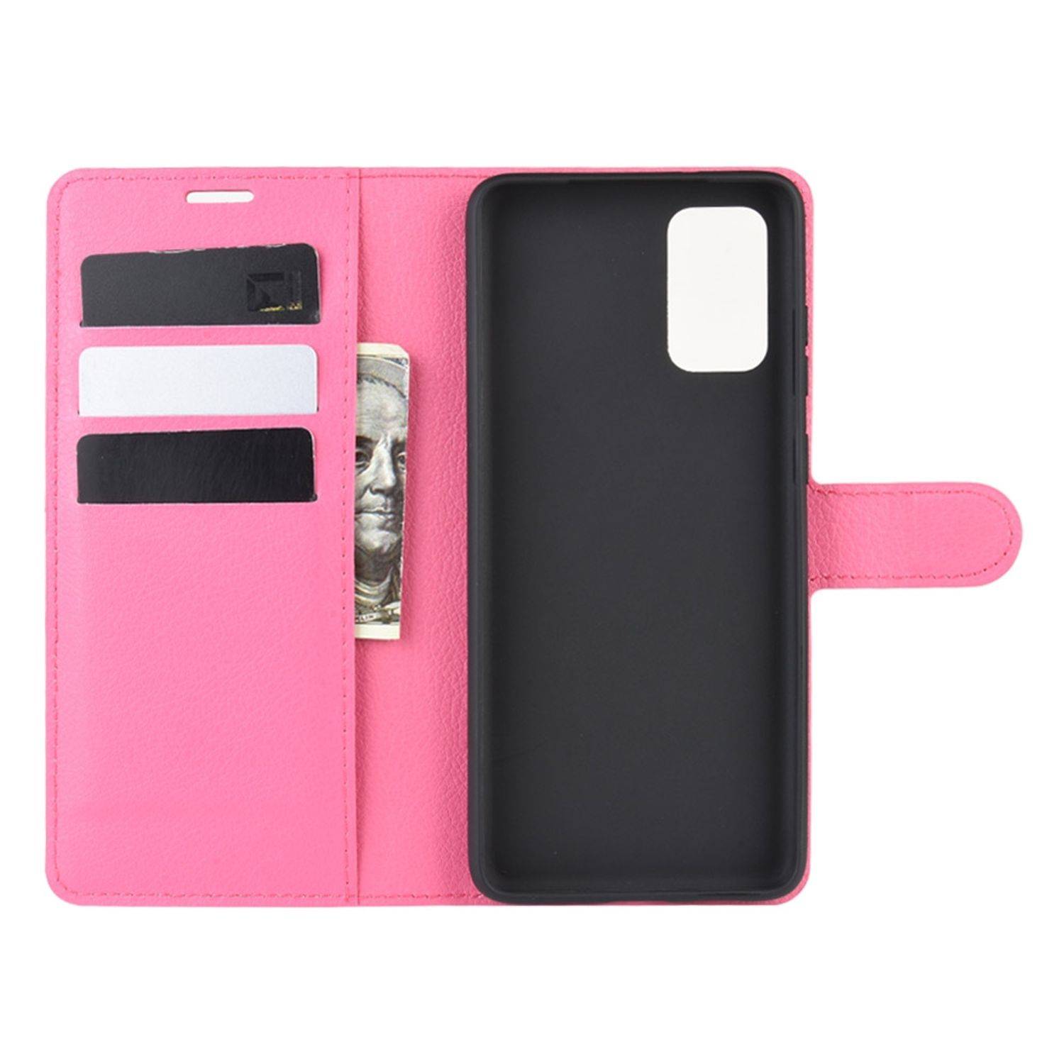 Samsung Galaxy S20 FE Handyhülle Bookcover Rosa