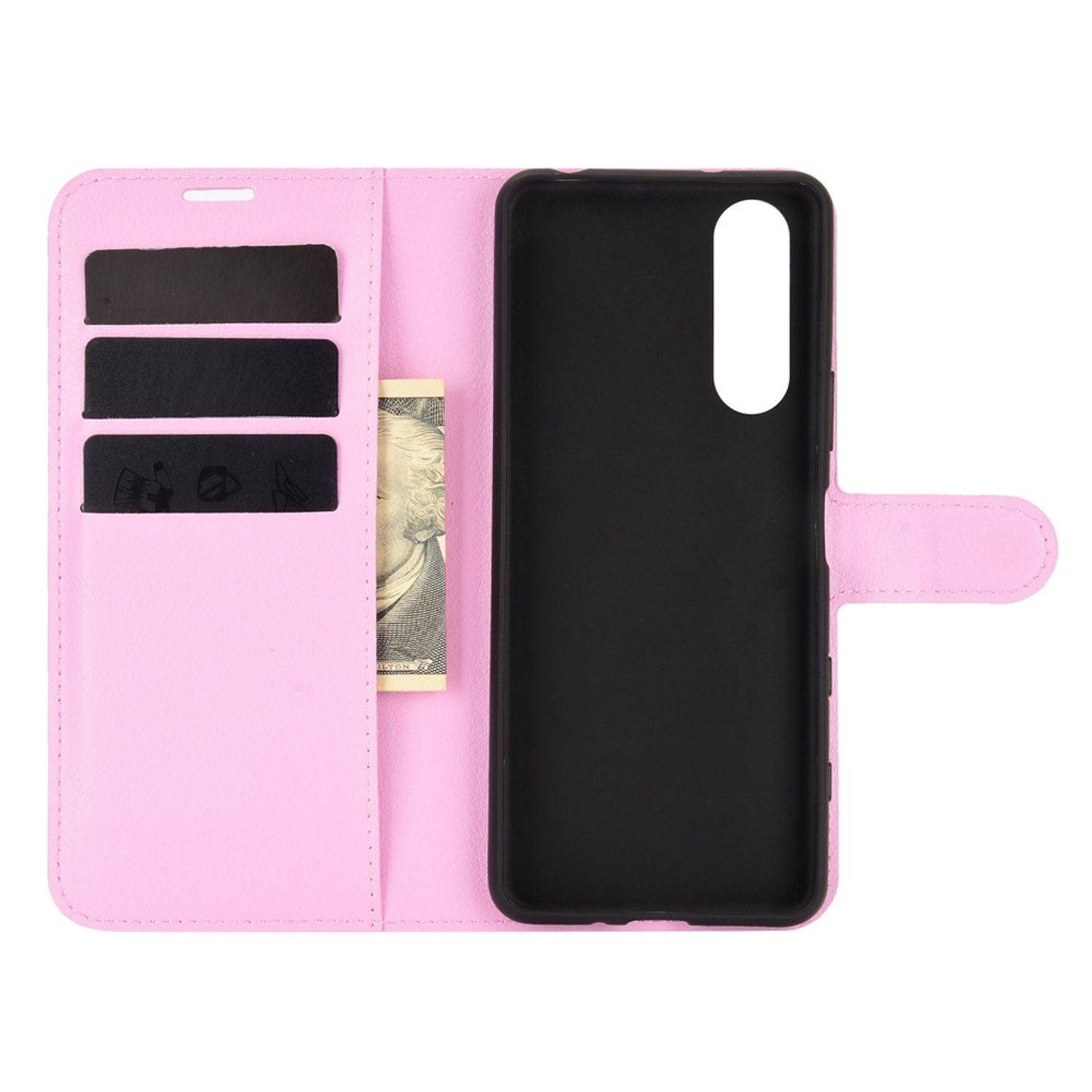 Sony Xperia 5 II Handyhülle Bookcover Rosa