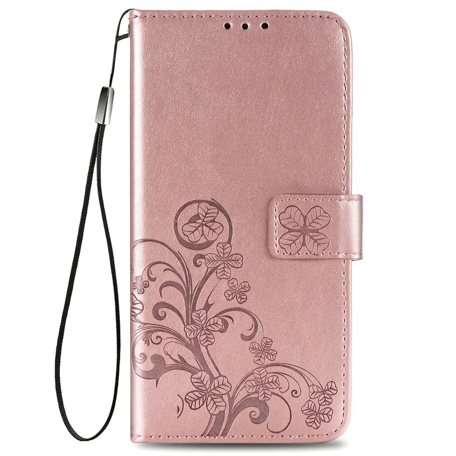 Nokia 2.4 Handyhülle Bookcover Rosa