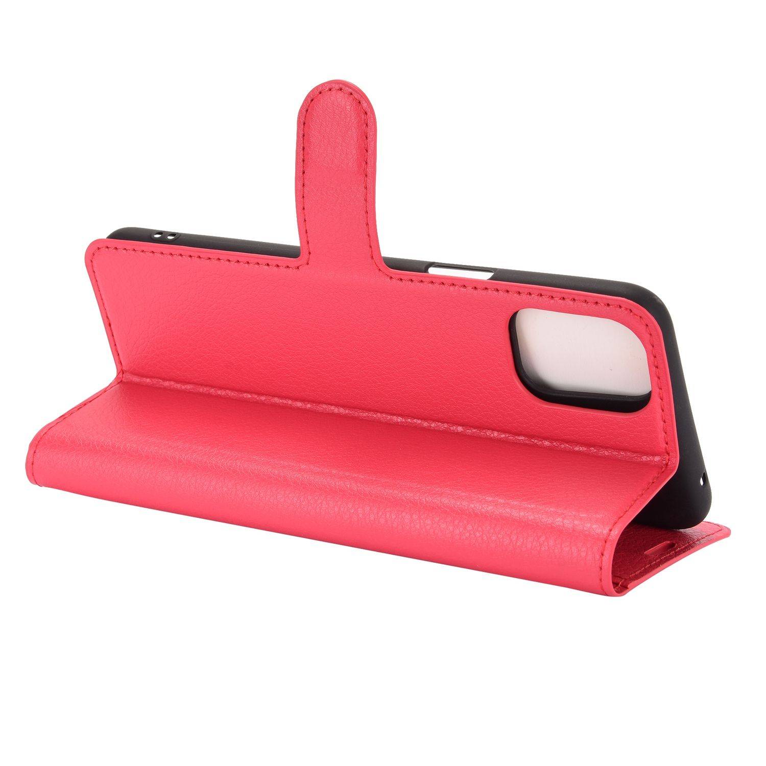 LG K42 Handyhülle Bookcover Rot